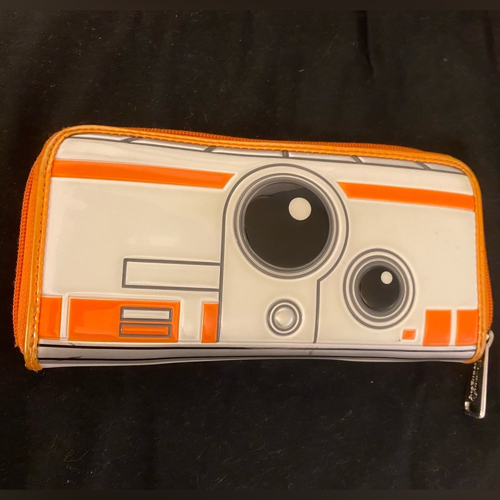 RARE Used Starwars x Loungefly BB-8 Wallet